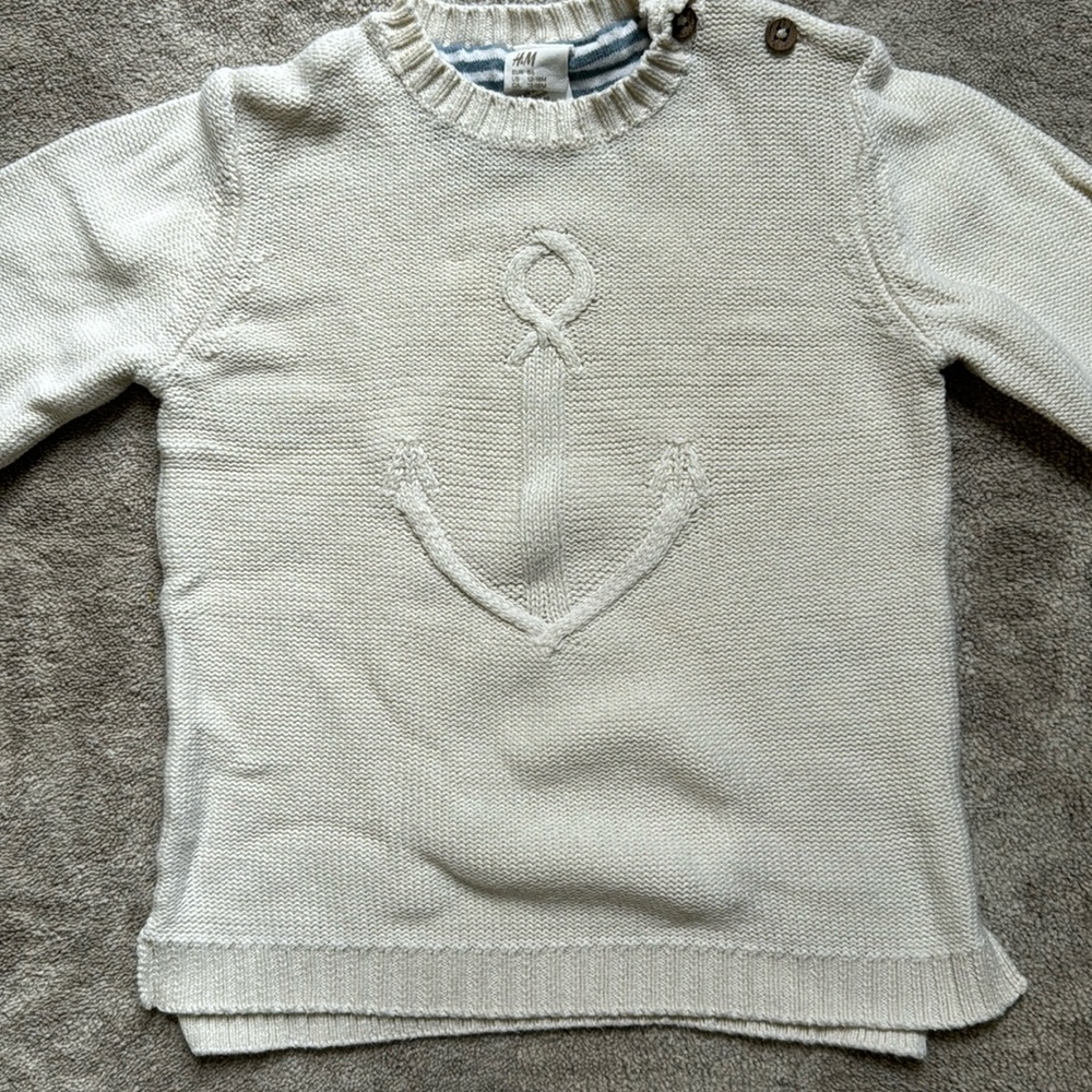 Adorable nautical sweater